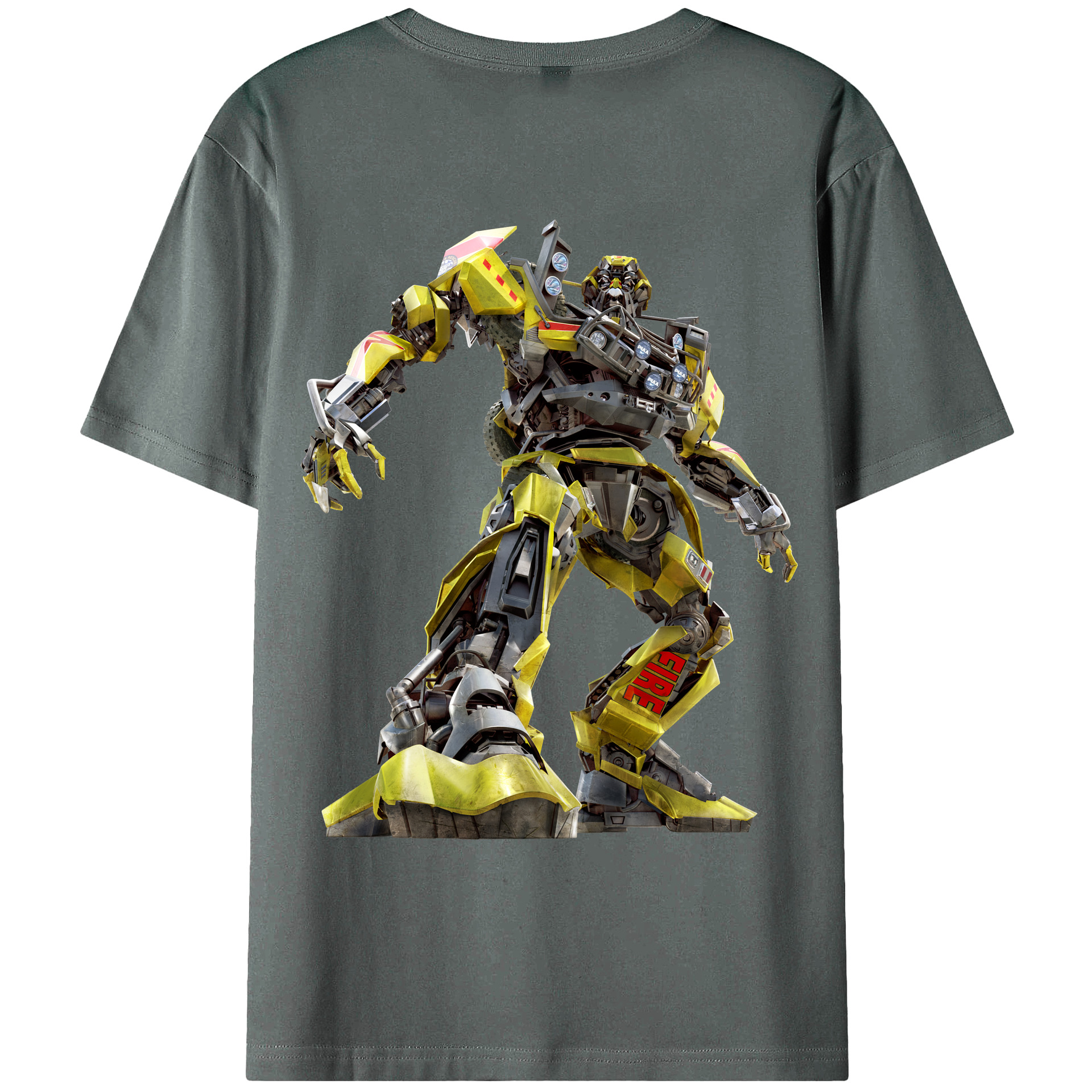 （画像用）  綿100％ メンズ半袖Tシャツ（バックプリント） 通気性